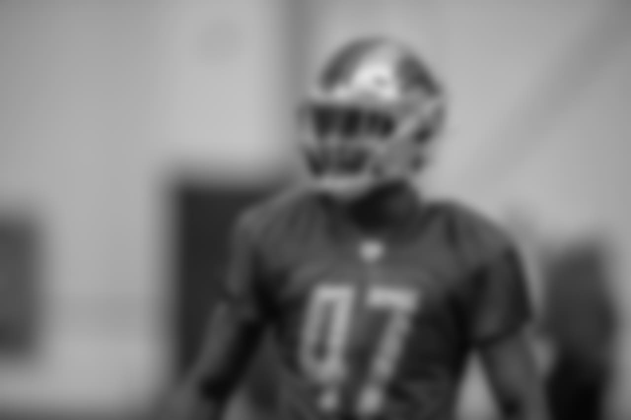 Detroit Lions defensive back Tracy Walker (47) during practice at the Detroit Lions training facility on Thursday, Dec. 6, 2018 in Allen Park, Mich. (Detroit Lions via AP)