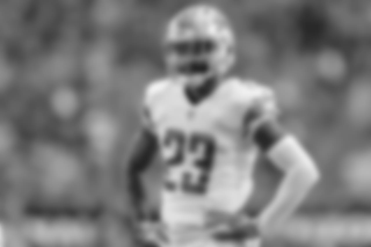Detroit Lions cornerback Darius Slay (23) during a NFL football game against the Arizona Cardinals on Sunday, Dec. 9, 2018 in Glendale, Ariz. (Detroit Lions via AP).