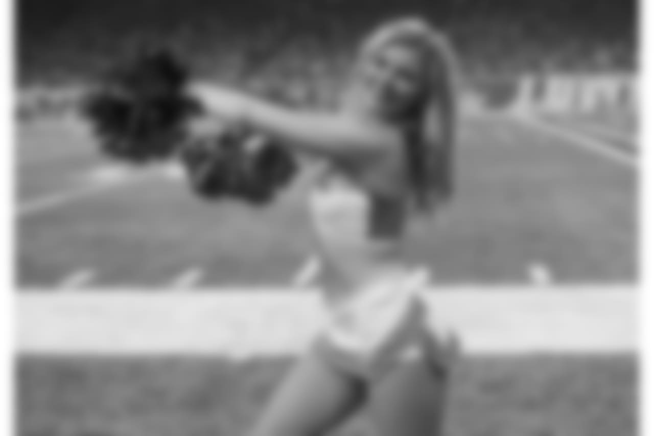 Detroit Lions Cheerleaders during a NFL football game between the Detroit Lions and the Los Angeles Rams on Sunday, Dec. 2, 2018 in Detroit. (Detroit Lions via AP).
