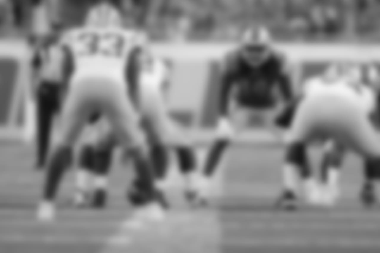 Detroit Lions linebacker Jalen Reeves-Maybin (44) during a NFL football game against the Green Bay Packers on Sunday, Oct. 7, 2018 in Detroit. (Detroit Lions via AP).