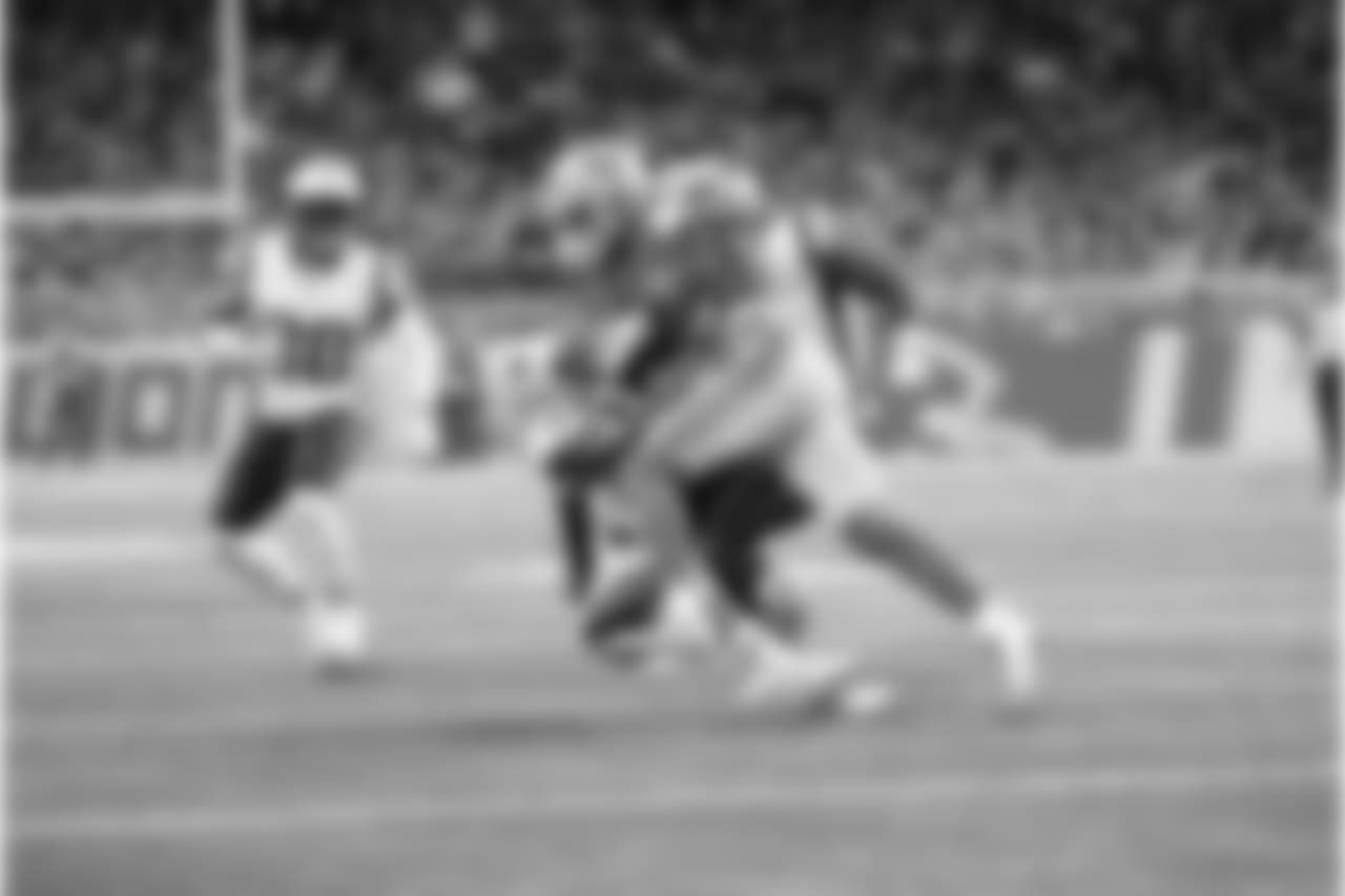 Detroit Lions wide receiver Kenny Golladay (19) during a NFL football game against the New England Patriots on Sunday, Sept. 23, 2018 in Detroit. (Detroit Lions via AP).