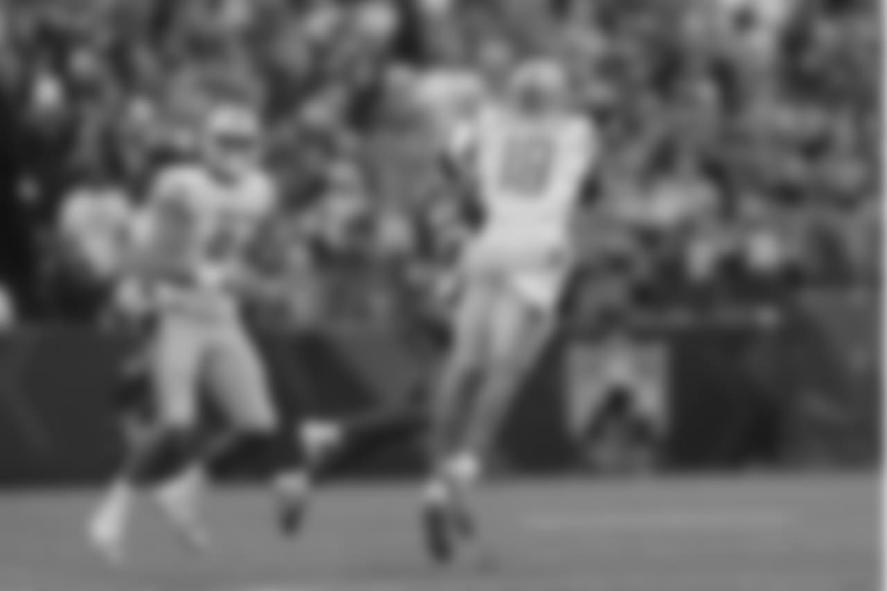 Detroit Lions wide receiver Kenny Golladay (19) during a NFL football game against the Buffalo Bills on Sunday, Dec. 16, 2018 in Orchard Park, N.Y. (Detroit Lions via AP).