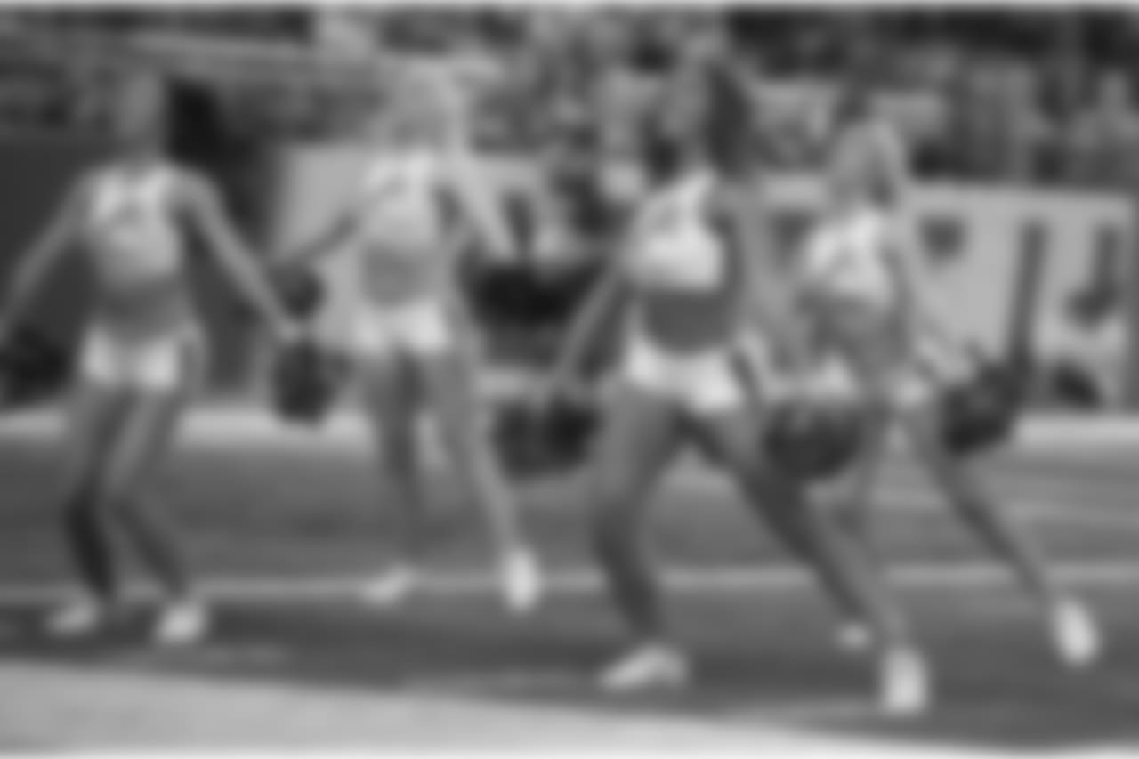 Detroit Lions Cheerleaders during a NFL football game between the Detroit Lions and the Los Angeles Rams on Sunday, Dec. 2, 2018 in Detroit. (Detroit Lions via AP).