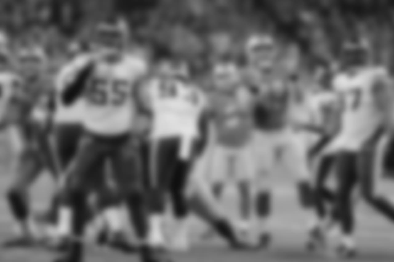 Detroit Lions long snapper Don Muhlbach (48) during a NFL football game against the Minnesota Vikings on Sunday, Dec. 23, 2018 in Detroit. (Detroit Lions via AP).