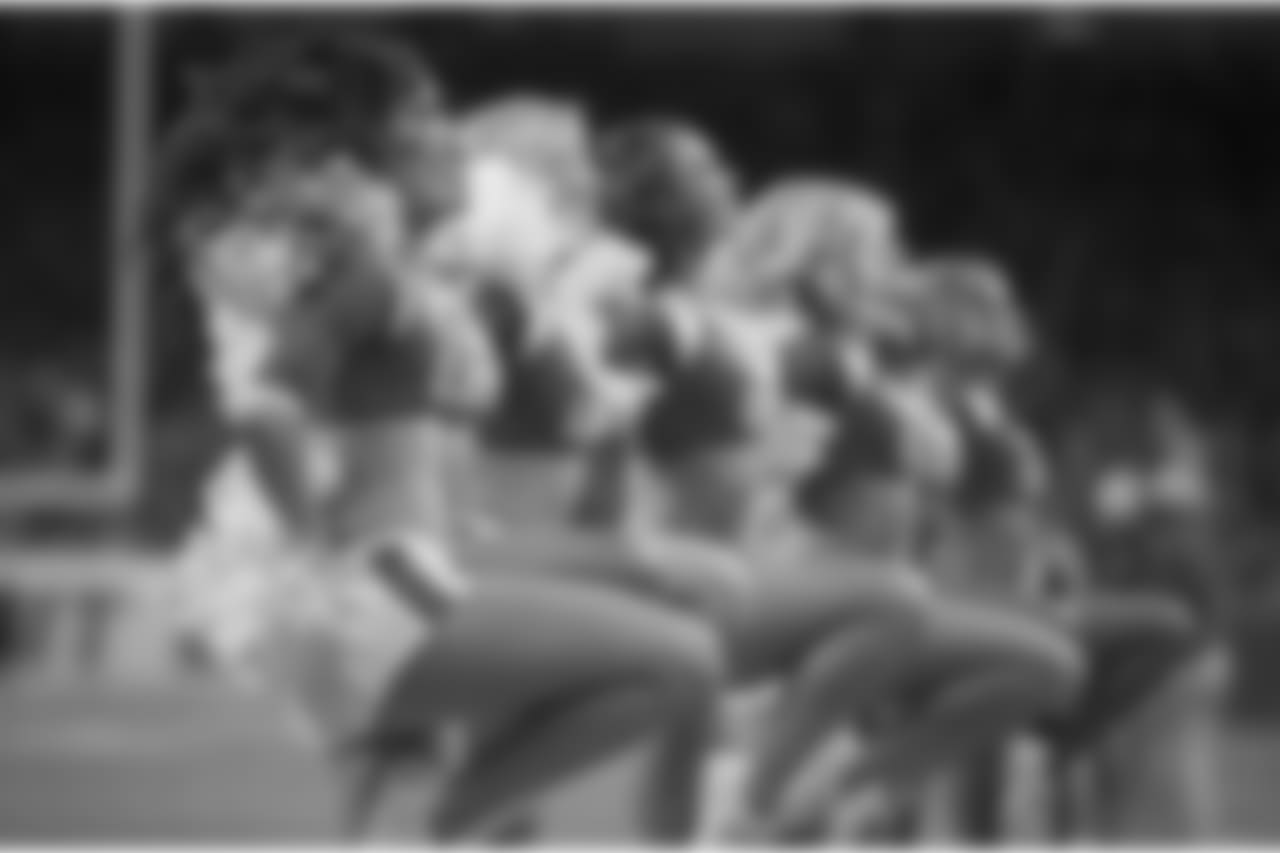 Detroit Lions Cheerleaders during a NFL football game between the Detroit Lions and the Chicago Bears on Thursday, Nov. 22, 2018 in Detroit. (Detroit Lions via AP).