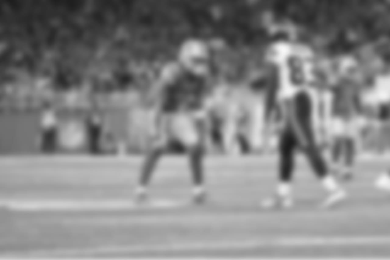 Detroit Lions cornerback Teez Tabor (31) during a NFL football game against the Seattle Seahawks on Sunday, Oct. 28, 2018 in Detroit. (Detroit Lions via AP).