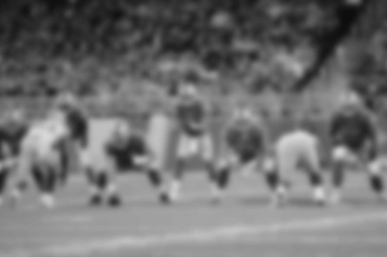 Detroit Lions offense during a NFL football game against the Green Bay Packers on Sunday, Oct. 7, 2018 in Detroit. (Detroit Lions via AP).