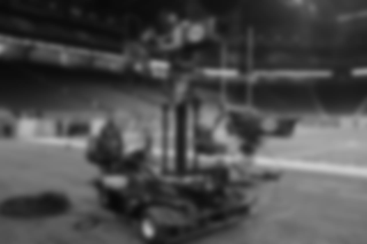FOX television camera before a NFL football game against the Minnesota Vikings on Sunday, Dec. 23, 2018 in Detroit. (Detroit Lions via AP).