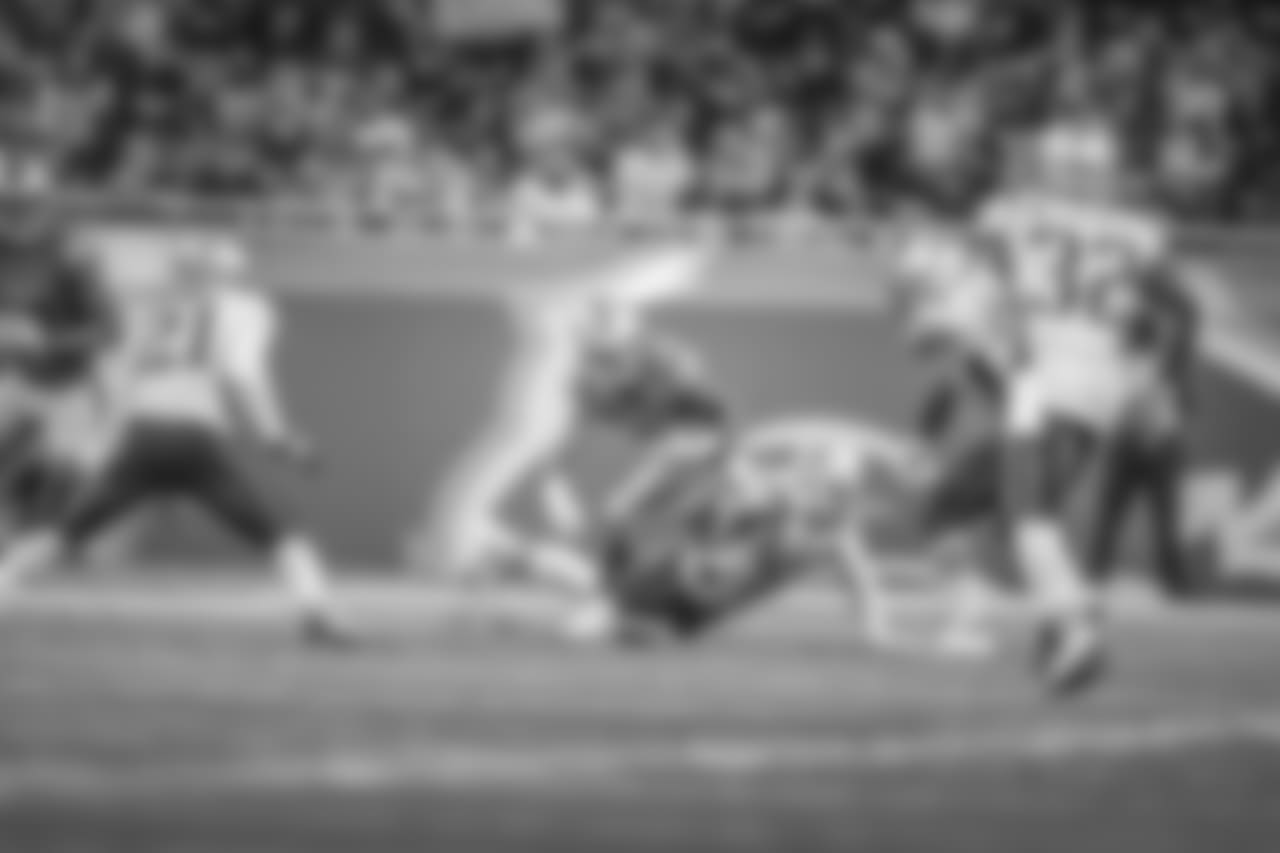 Detroit Lions wide receiver Golden Tate (15) during a NFL football game against the New England Patriots on Sunday, Sept. 23, 2018 in Detroit. (Detroit Lions via AP).