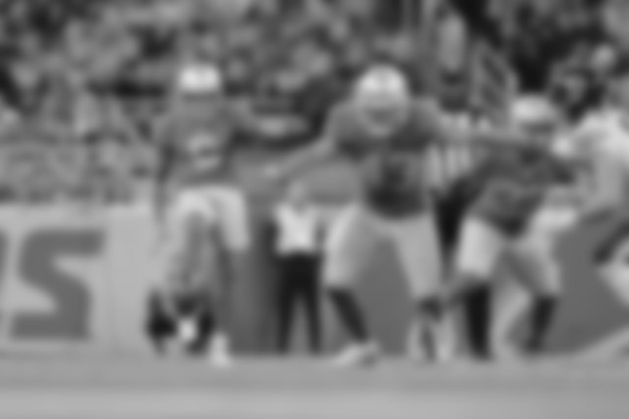 Detroit Lions punter Sam Martin (6) during a NFL football game against the Chicago Bears on Thursday, Nov. 22, 2018 in Detroit. (Detroit Lions via AP).