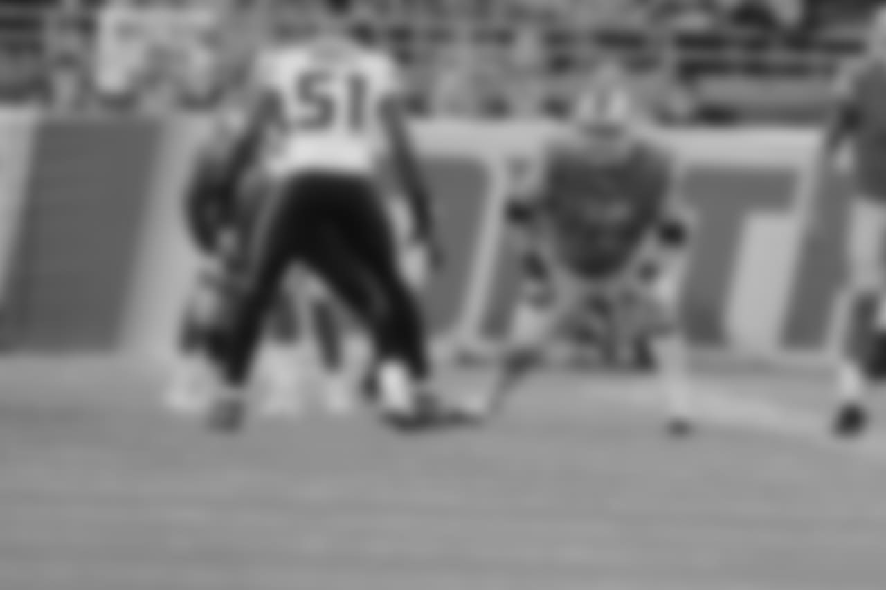 Detroit Lions guard T.J. Lang (76) during a NFL football game against the Seattle Seahawks on Sunday, Oct. 28, 2018 in Detroit. (Detroit Lions via AP).