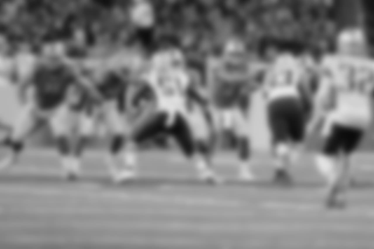 Detroit Lions quarterback Matthew Stafford (9) during a NFL football game against the New England Patriots on Sunday, Sept. 23, 2018 in Detroit. (Detroit Lions via AP).