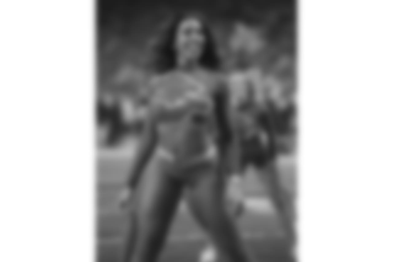 Detroit Lions Cheerleaders during a NFL football game between the Detroit Lions and the Chicago Bears on Thursday, Nov. 22, 2018 in Detroit. (Detroit Lions via AP).