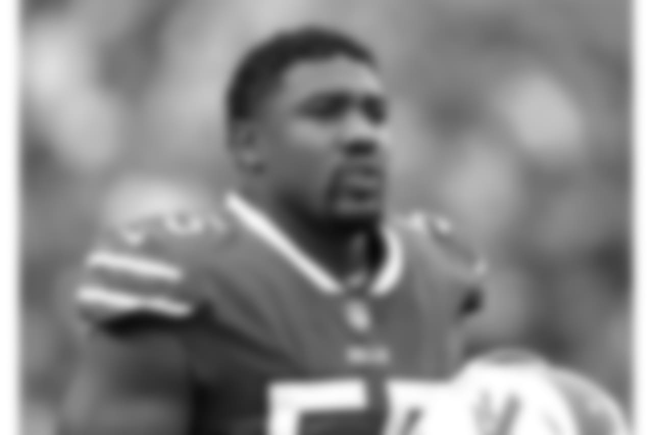 **DE Jerry Hughes**
Backed up by Eddie Yarbrough and Mike Love