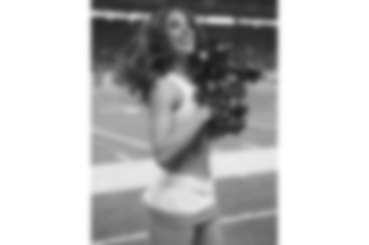 Detroit Lions Cheerleaders during a NFL football game between the Detroit Lions and the Los Angeles Rams on Sunday, Dec. 2, 2018 in Detroit. (Detroit Lions via AP).
