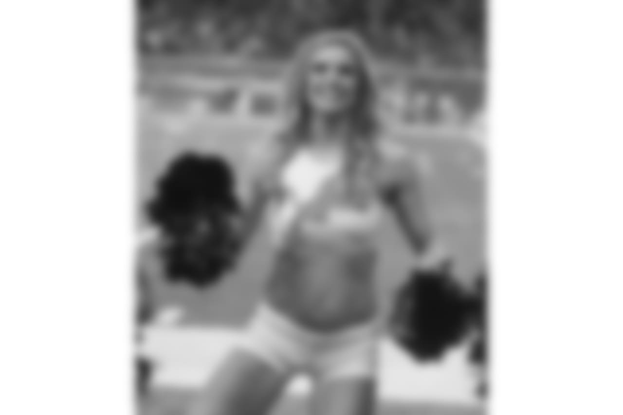 Detroit Lions Cheerleaders during a NFL football game between the Detroit Lions and the Los Angeles Rams on Sunday, Dec. 2, 2018 in Detroit. (Detroit Lions via AP).