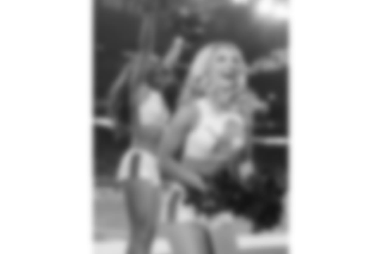 Detroit Lions Cheerleaders during a NFL football game between the Detroit Lions and the Los Angeles Rams on Sunday, Dec. 2, 2018 in Detroit. (Detroit Lions via AP).