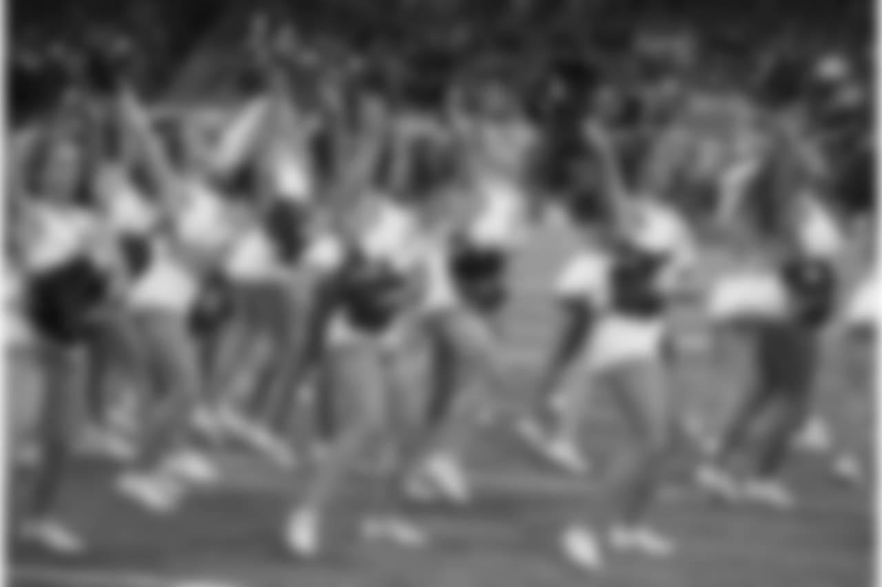 Detroit Lions Cheerleaders during a NFL football game between the Detroit Lions and the Los Angeles Rams on Sunday, Dec. 2, 2018 in Detroit. (Detroit Lions via AP).