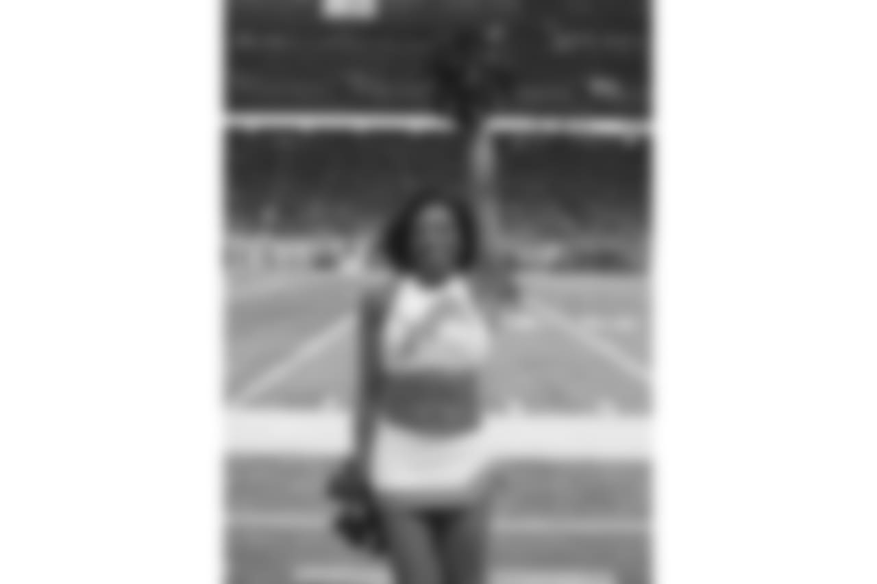 Detroit Lions Cheerleaders during a NFL football game between the Detroit Lions and the Los Angeles Rams on Sunday, Dec. 2, 2018 in Detroit. (Detroit Lions via AP).