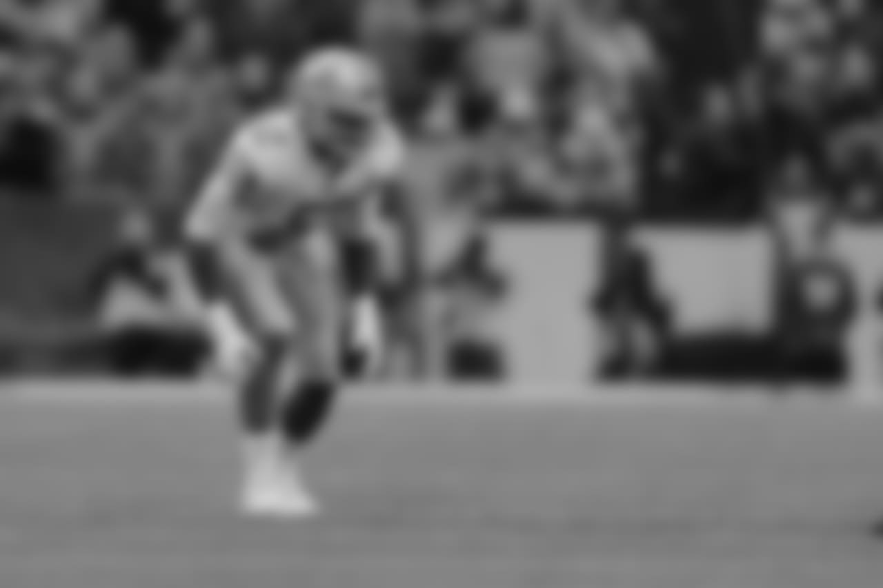 Detroit Lions linebacker Christian Jones (52) during a NFL football game against the Buffalo Bills on Sunday, Dec. 16, 2018 in Orchard Park, N.Y. (Detroit Lions via AP).