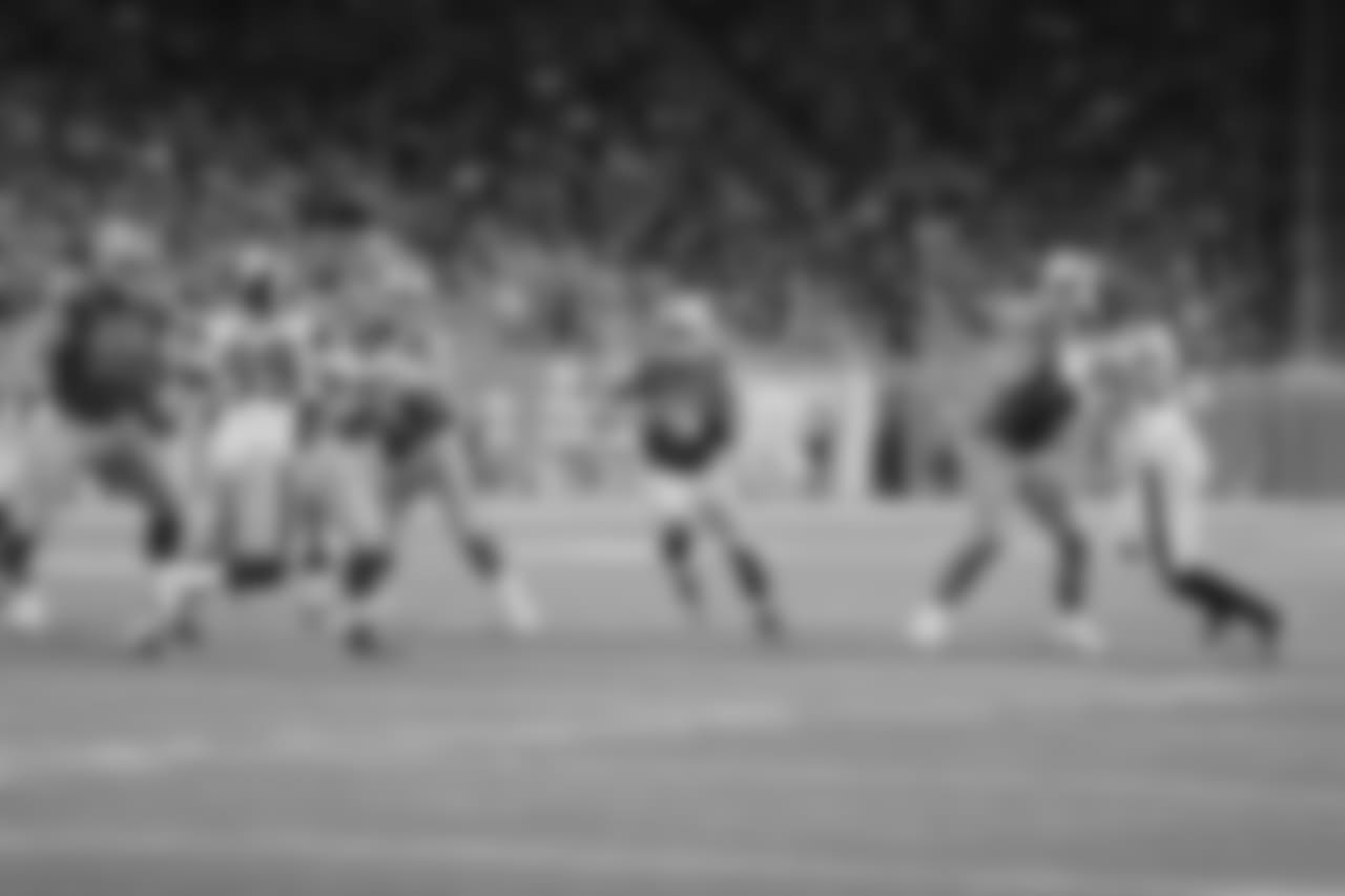 Detroit Lions quarterback Matthew Stafford (9) scrambles during a NFL football game against the Los Angeles Rams on Sunday, Dec. 2, 2018 in Detroit. (Detroit Lions via AP).