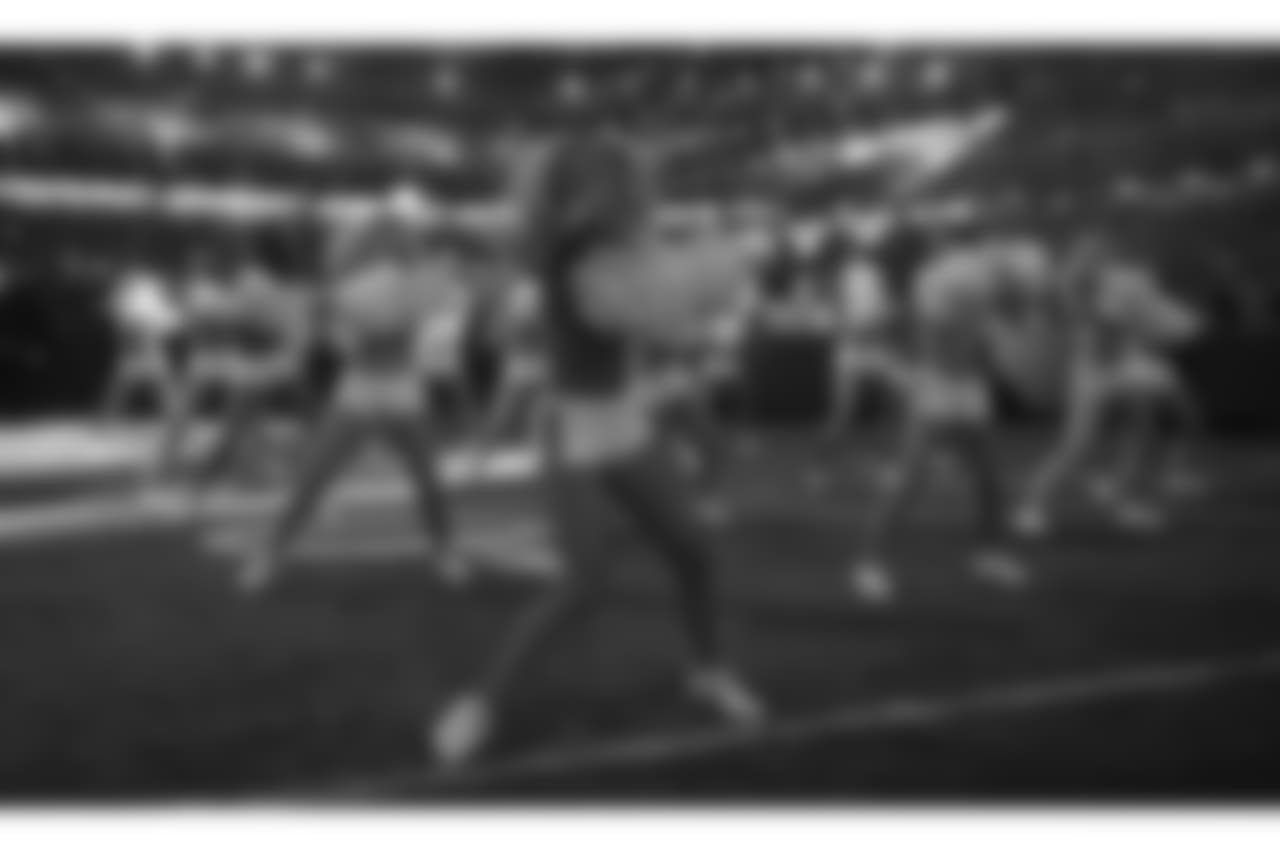 Detroit Lions Cheerleaders during a NFL football game between the Detroit Lions and the Chicago Bears on Thursday, Nov. 22, 2018 in Detroit. (Detroit Lions via AP).