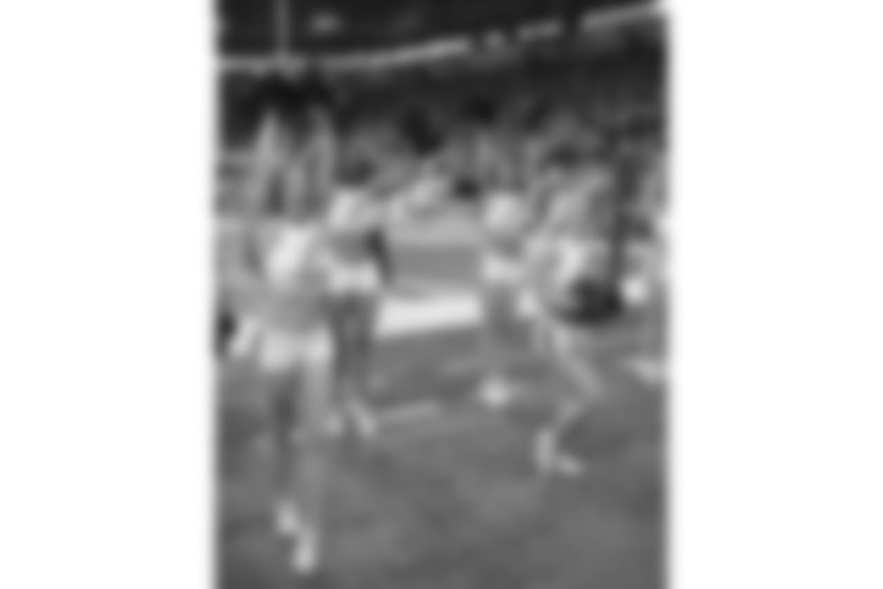 Detroit Lions Cheerleaders during a NFL football game between the Detroit Lions and the Los Angeles Rams on Sunday, Dec. 2, 2018 in Detroit. (Detroit Lions via AP).