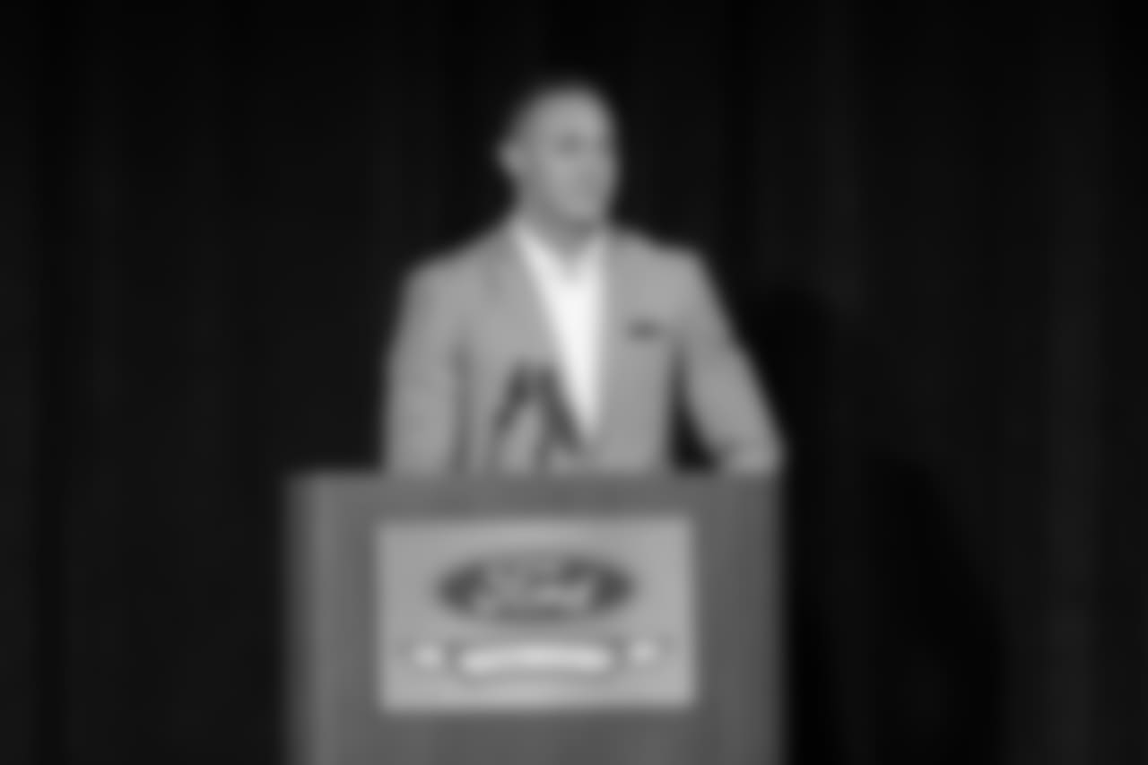Miles Killebrew at the Courage House dinner on Monday, Oct. 29, 2018 in Detroit.