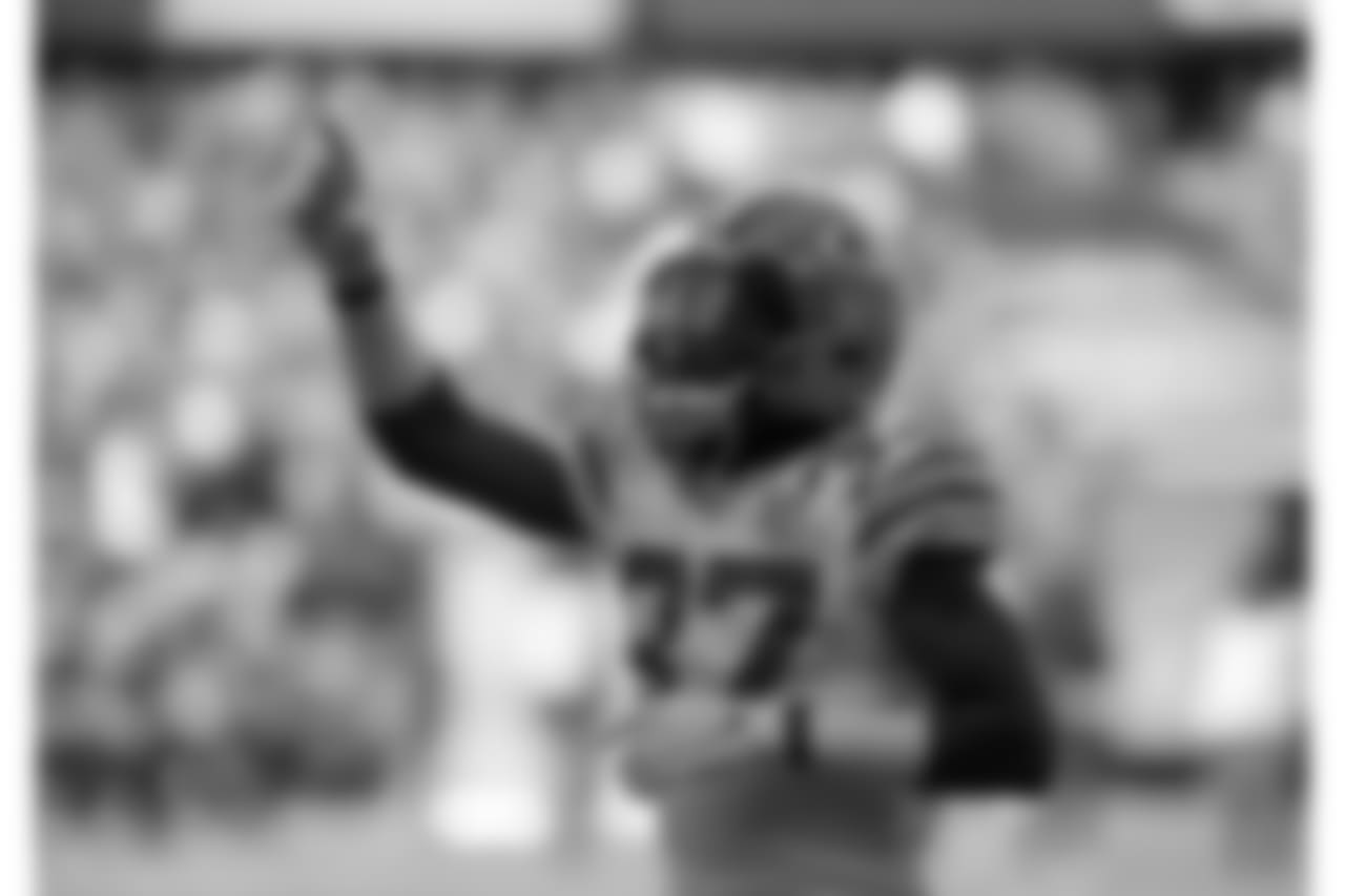 **CB Josh Jackson**
Backed up by Bashaud Breeland and Tony Brown