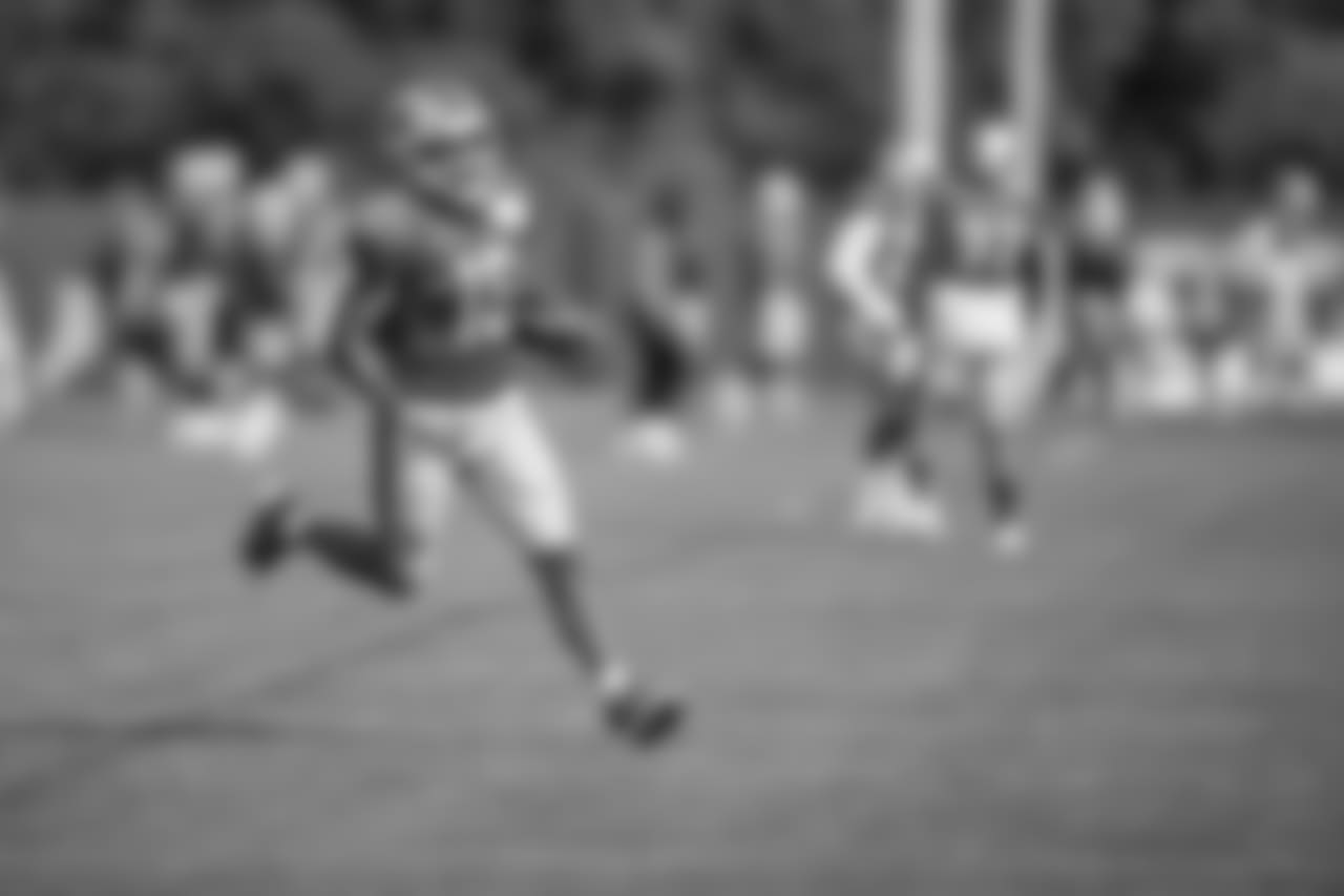Detroit Lions wide receiver Golden Tate (15) during training camp practice on Tuesday, Aug. 14, 2018 in Allen Park, Mich. (Detroit Lions via AP)