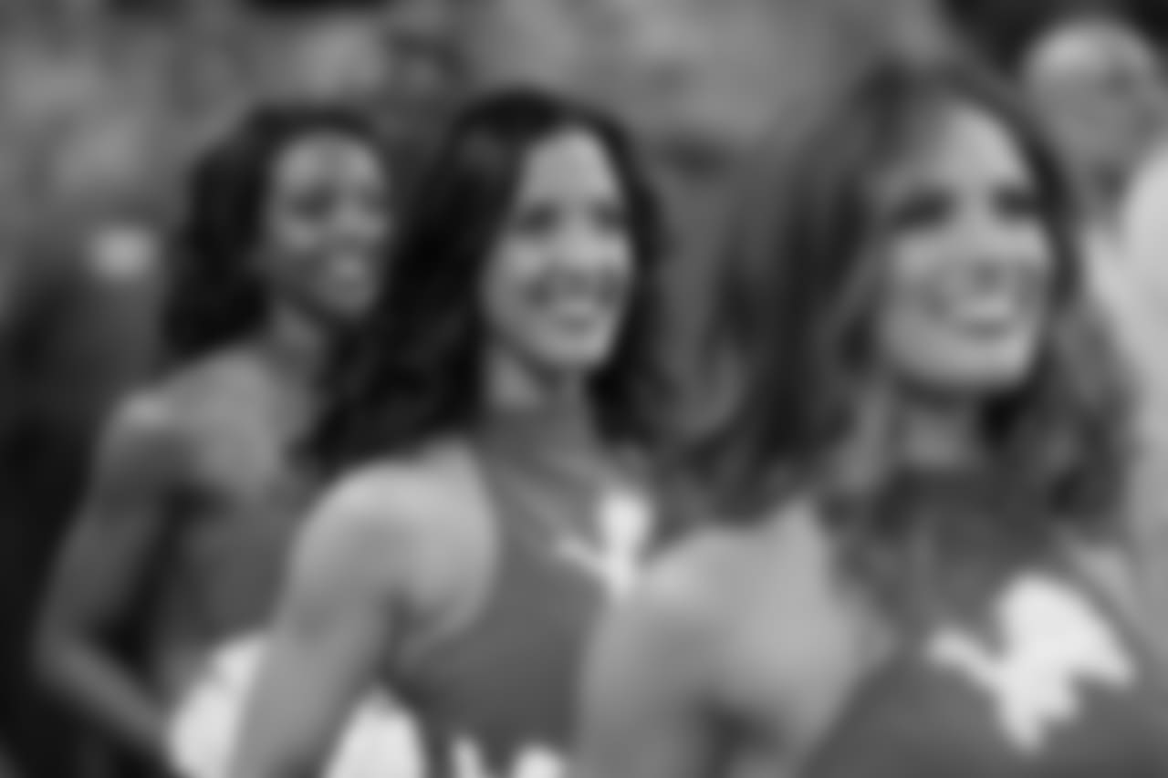 Detroit Lions Cheerleaders during a NFL football game between the Detroit Lions and the Chicago Bears on Thursday, Nov. 22, 2018 in Detroit. (Detroit Lions via AP).