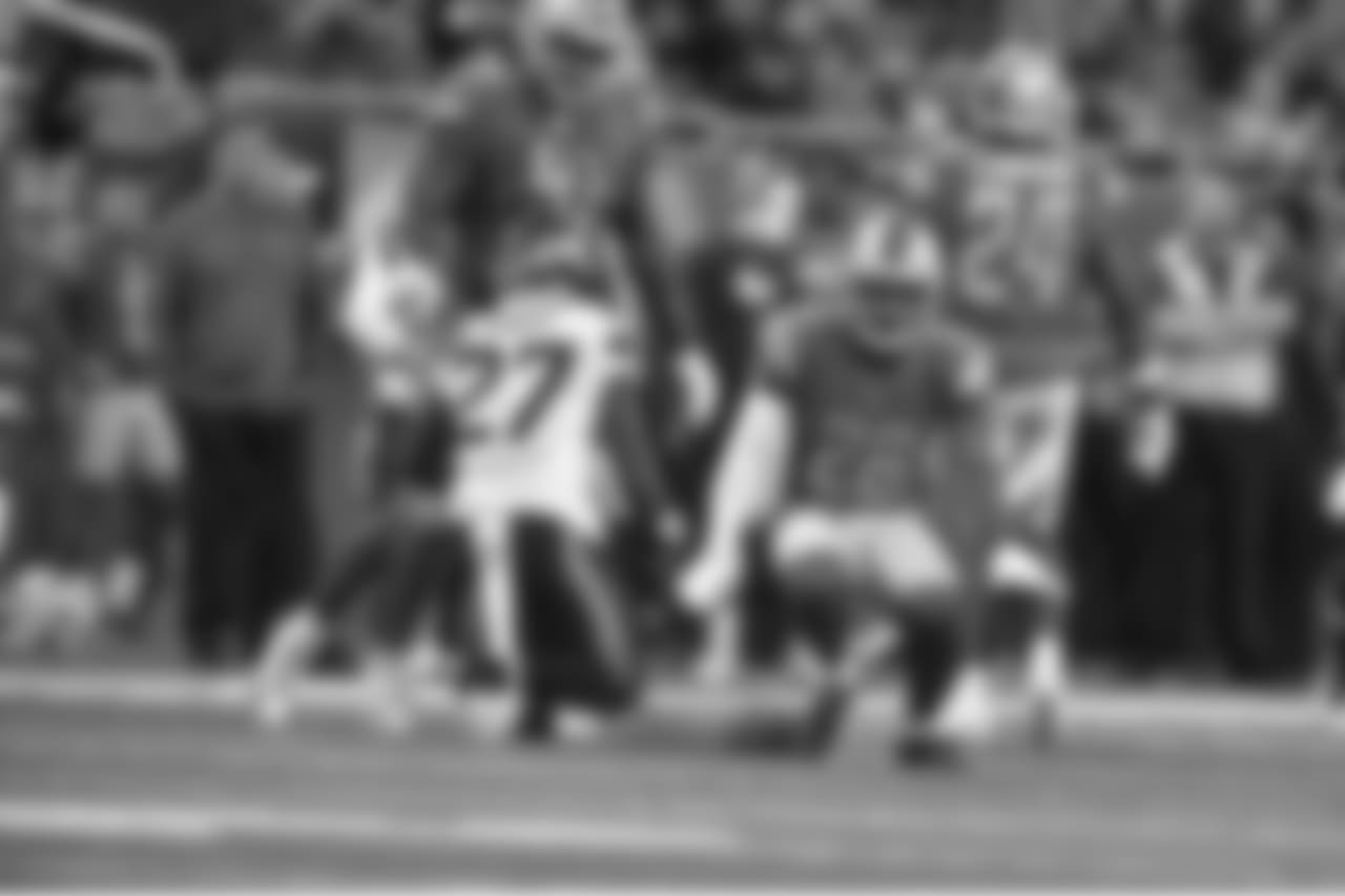 during a NFL football game against the Seattle Seahawks on Sunday, Oct. 28, 2018 in Detroit. (Detroit Lions via AP).