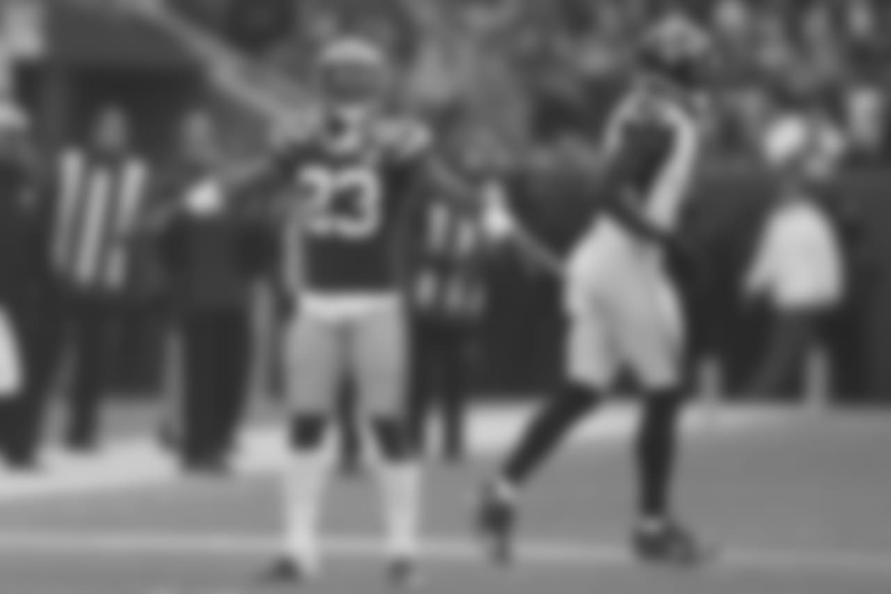 **CB Jaire Alexander**
Backed up by Tramon Williams, Will Redmond and Natrell Jamerson
