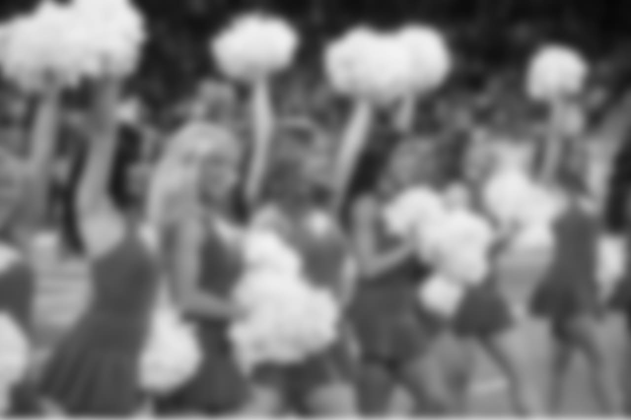 Detroit Lions Cheerleaders during a NFL football game between the Detroit Lions and the Chicago Bears on Thursday, Nov. 22, 2018 in Detroit. (Detroit Lions via AP).