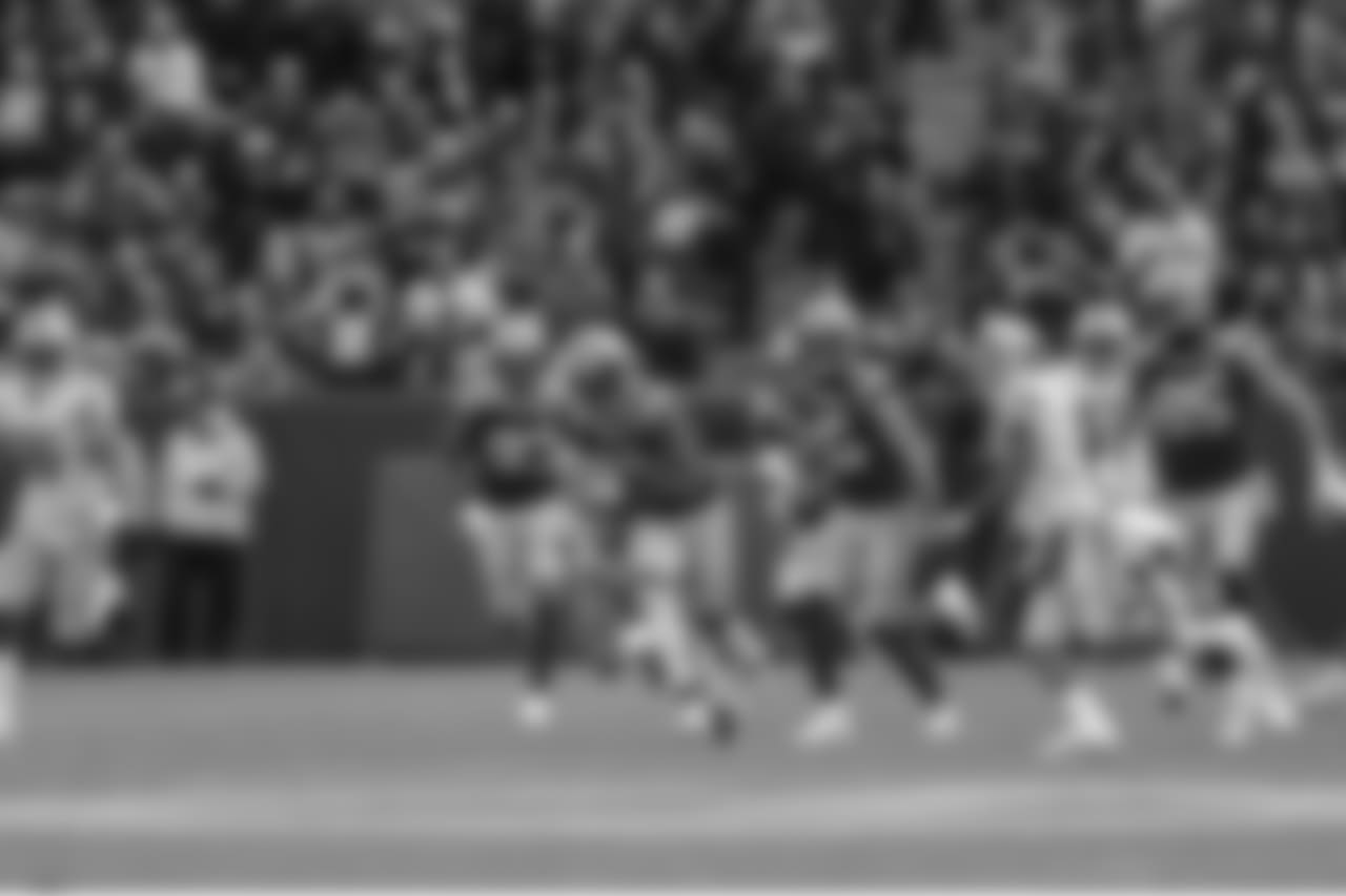 Green Bay Packers against the Detroit Lions during Sunday's game at Lambeau Field.