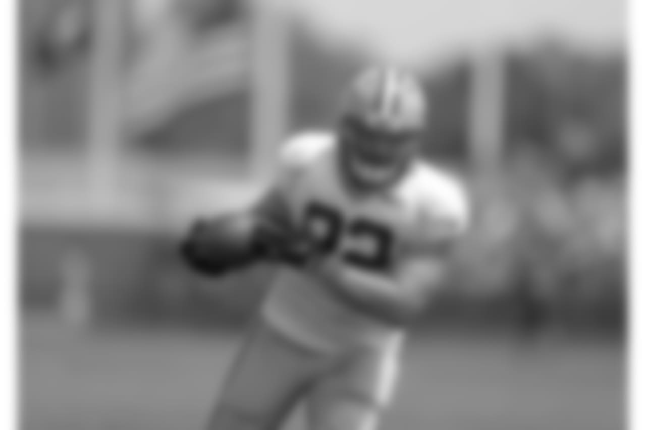 Green Bay Packers during training camp at Ray Nitschke Field on Tuesday, July 31, 2018.