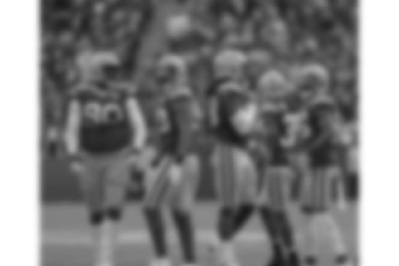 Green Bay Packers against the Detroit Lions during Sunday's game at Lambeau Field.