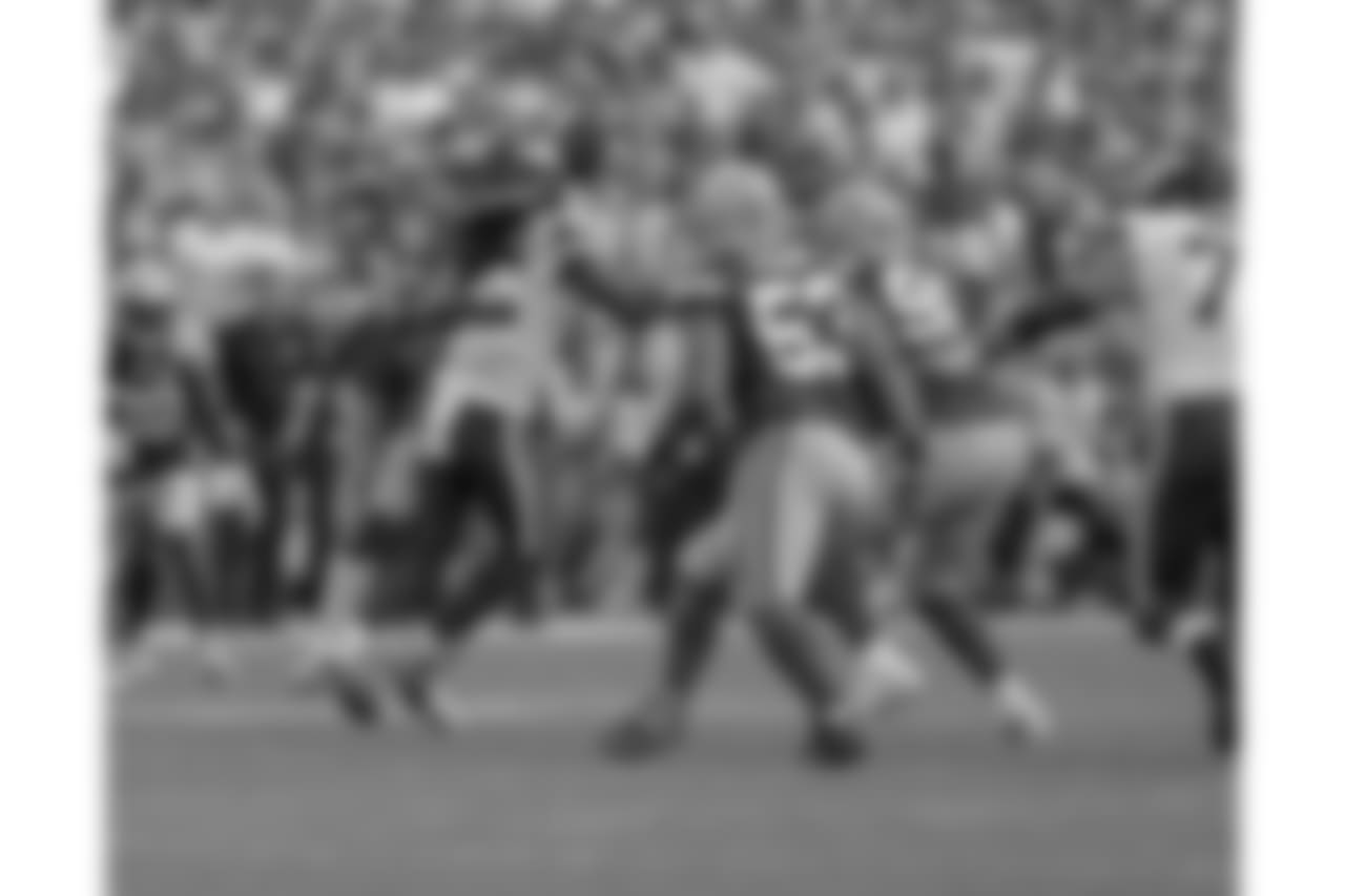 Green Bay Packers against the Minnesota Vikings during Sunday's game at Lambeau Field.