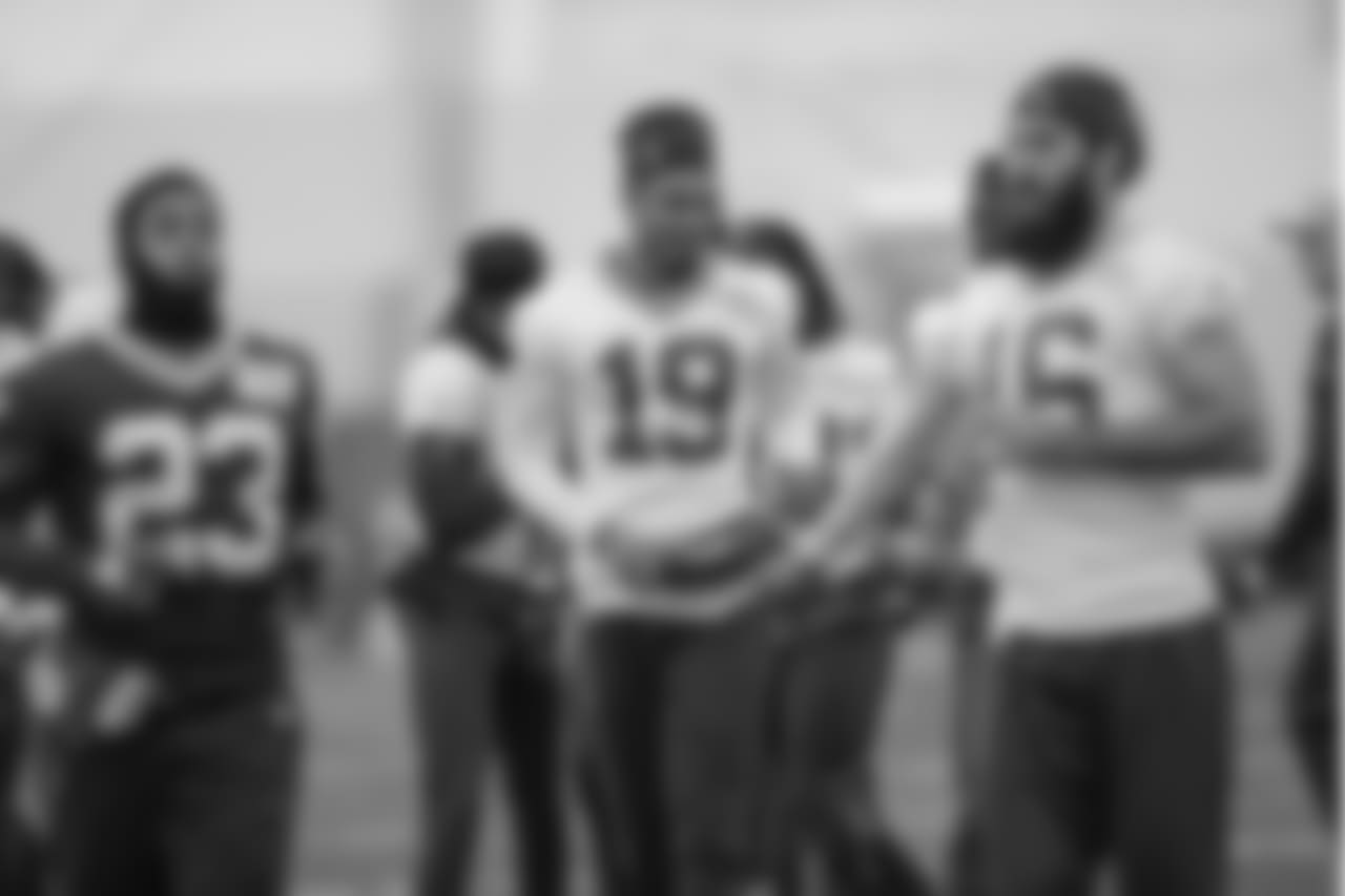 Green Bay Packers during practice on Thursday, December 13, 2018.