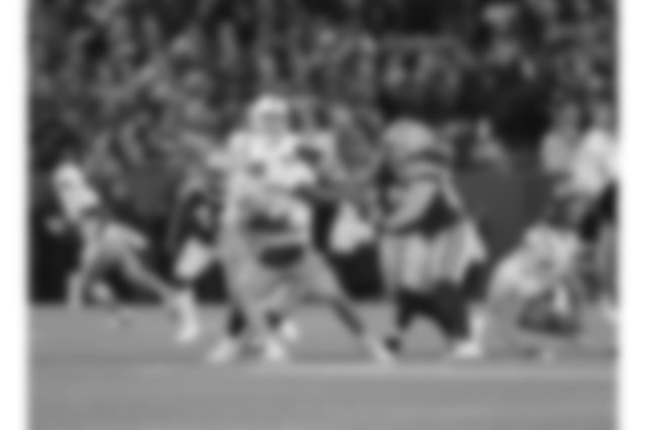 Green Bay Packers against the Miami Dolphins during Sunday's game at Lambeau Field.