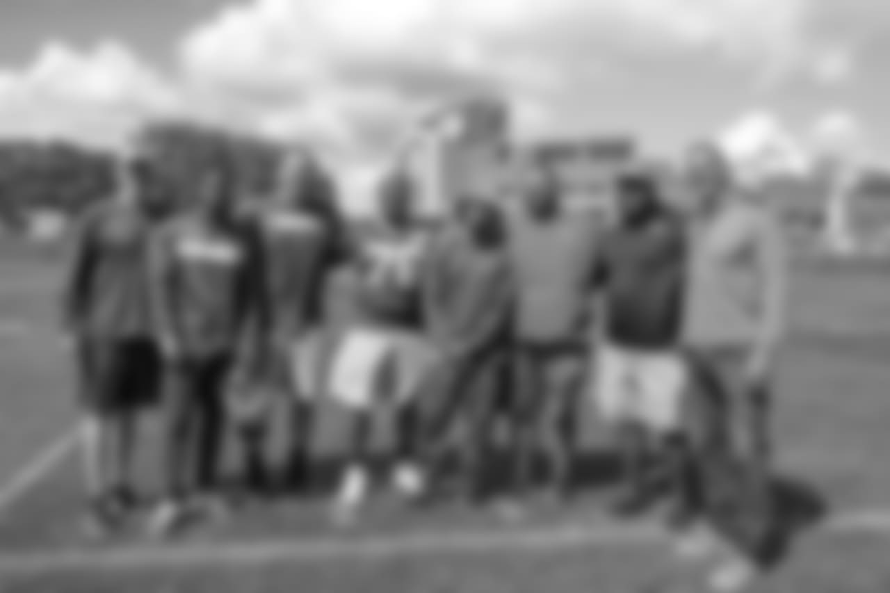 Green Bay Packers during practice at Ray Nitschke Field on Saturday, September 8, 2018.