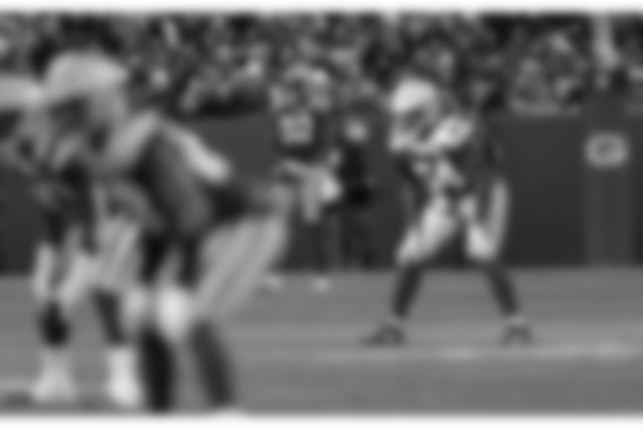 Green Bay Packers against the Atlanta Falcons during Sunday's game at Lambeau Field.