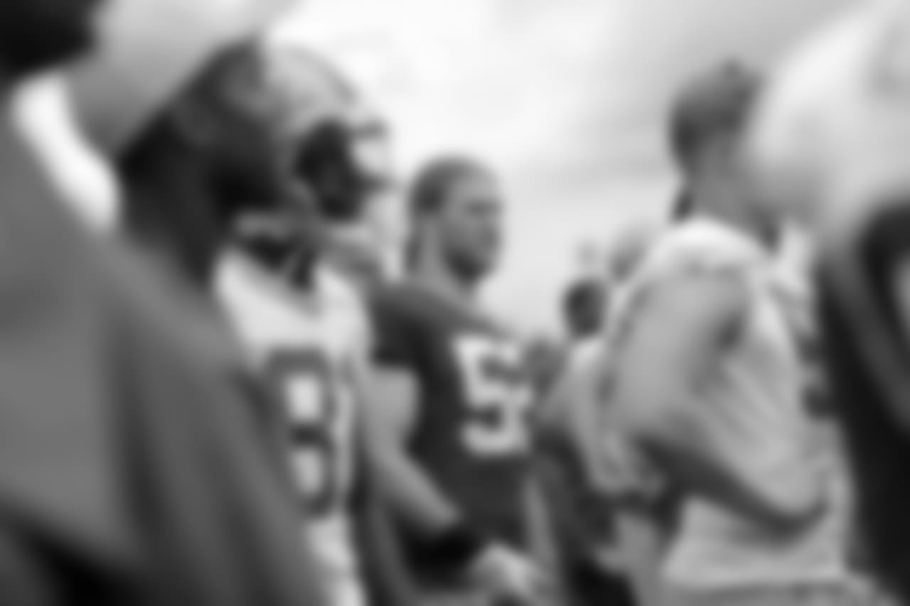 Green Bay Packers during training camp at Ray Nitschke Field on Friday, July 27, 2018.