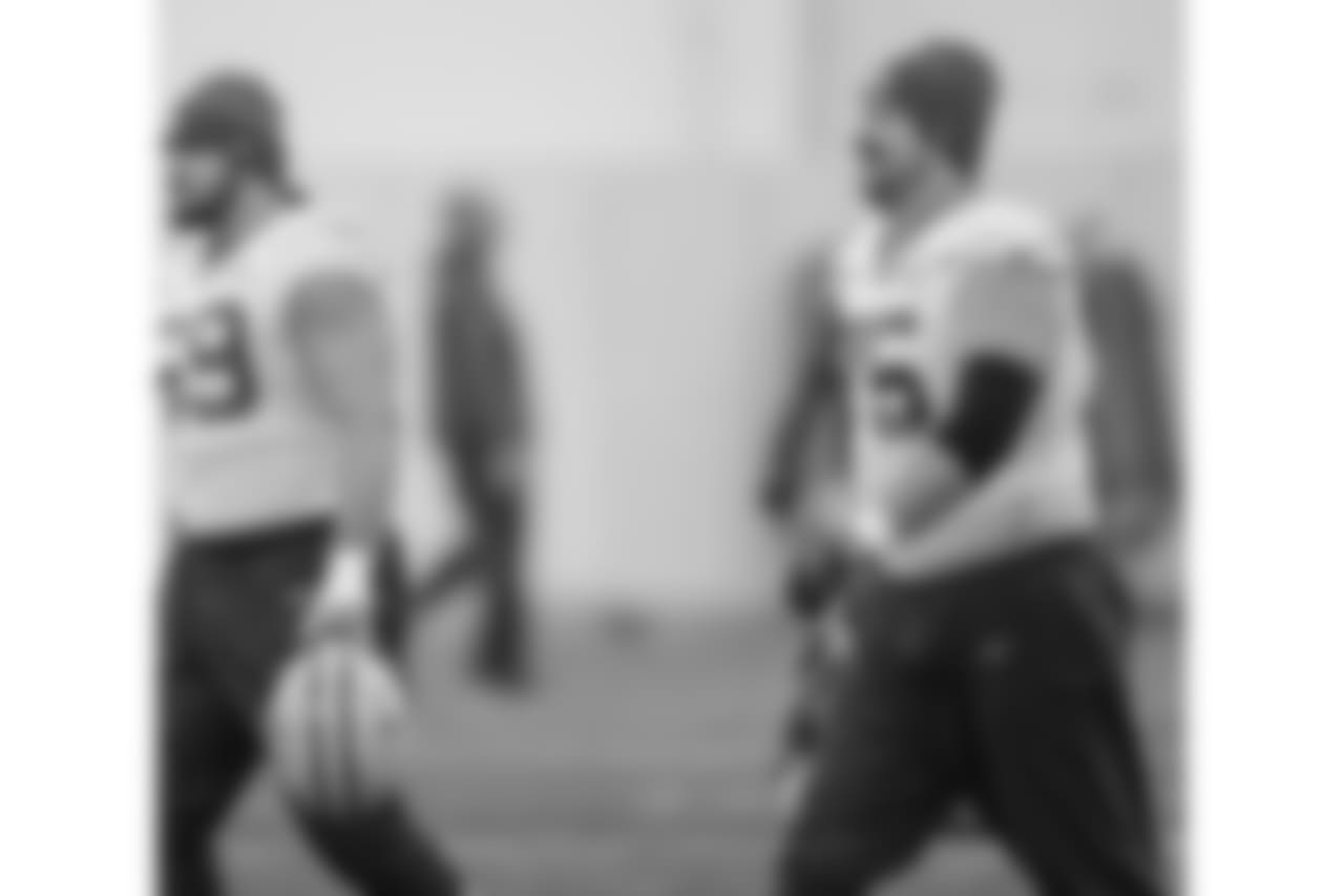 Green Bay Packers during practice on Wednesday, December 19, 2018.
