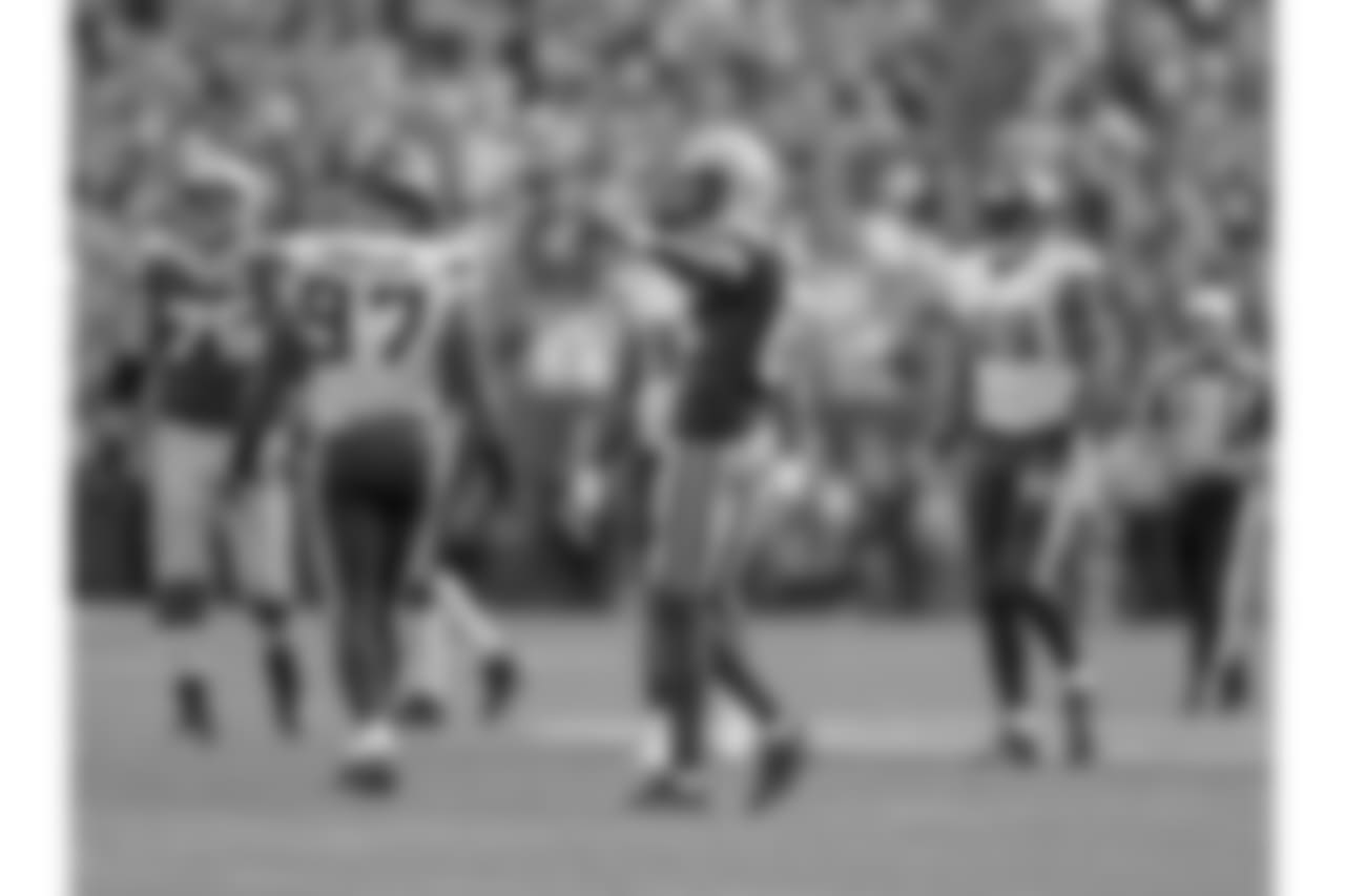 Green Bay Packers against the Minnesota Vikings during Sunday's game at Lambeau Field.