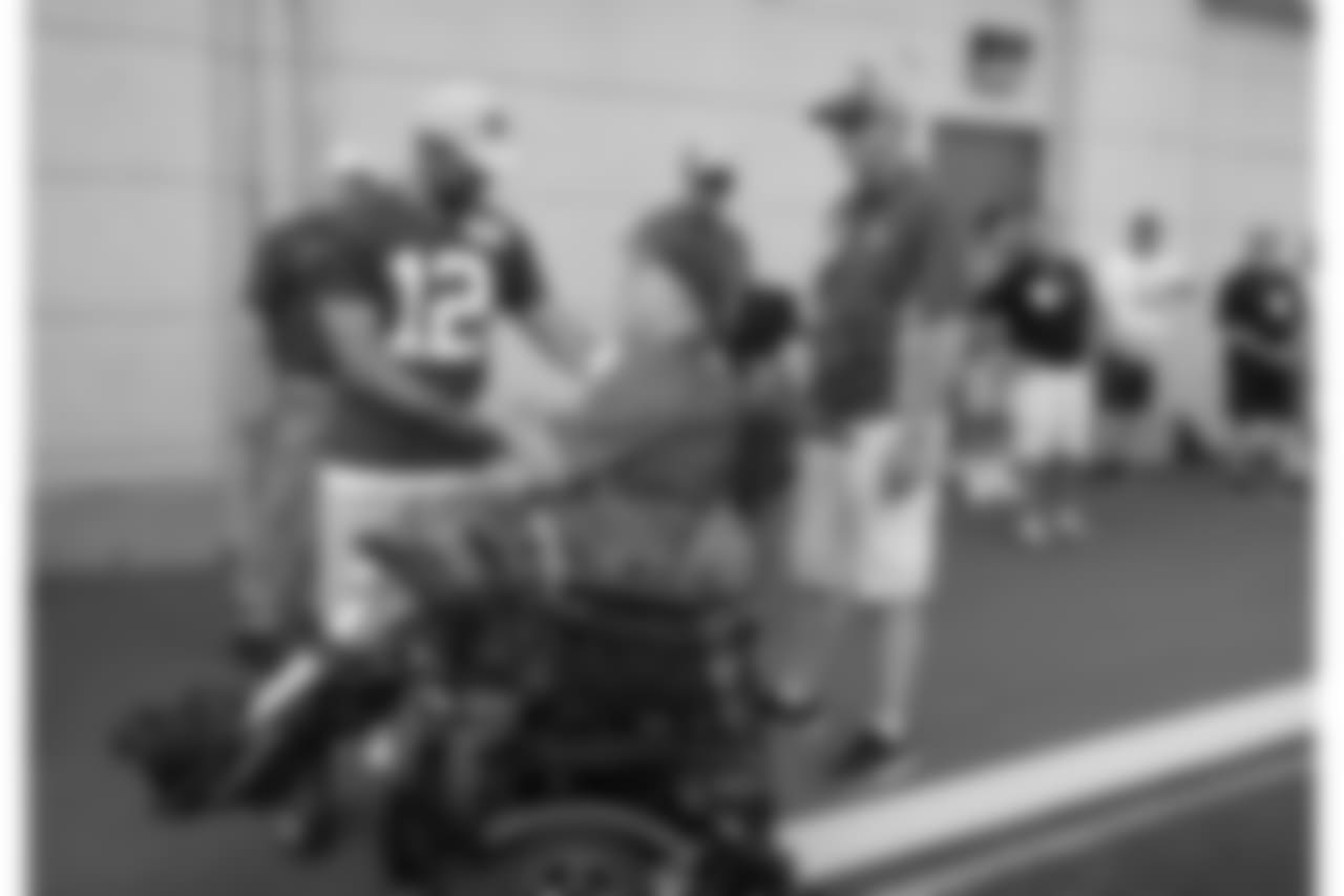 Green Bay Packers during training camp at Ray Nitschke Field on Friday, July 27, 2018.