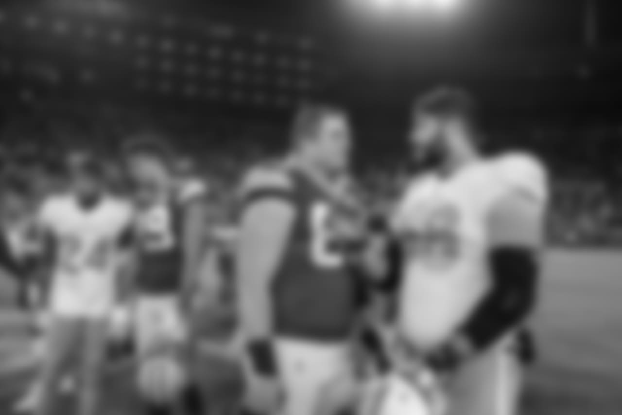 Green Bay Packers against the Miami Dolphins during Sunday's game at Lambeau Field.