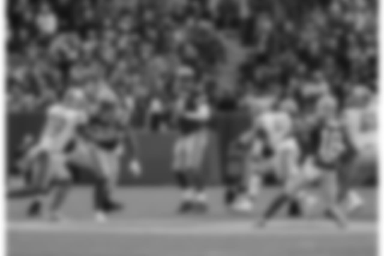 Green Bay Packers against the Detroit Lions during Sunday's game at Lambeau Field.