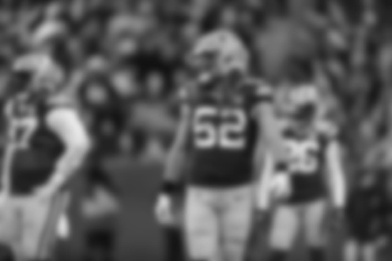 Green Bay Packers against the Atlanta Falcons during Sunday's game at Lambeau Field.