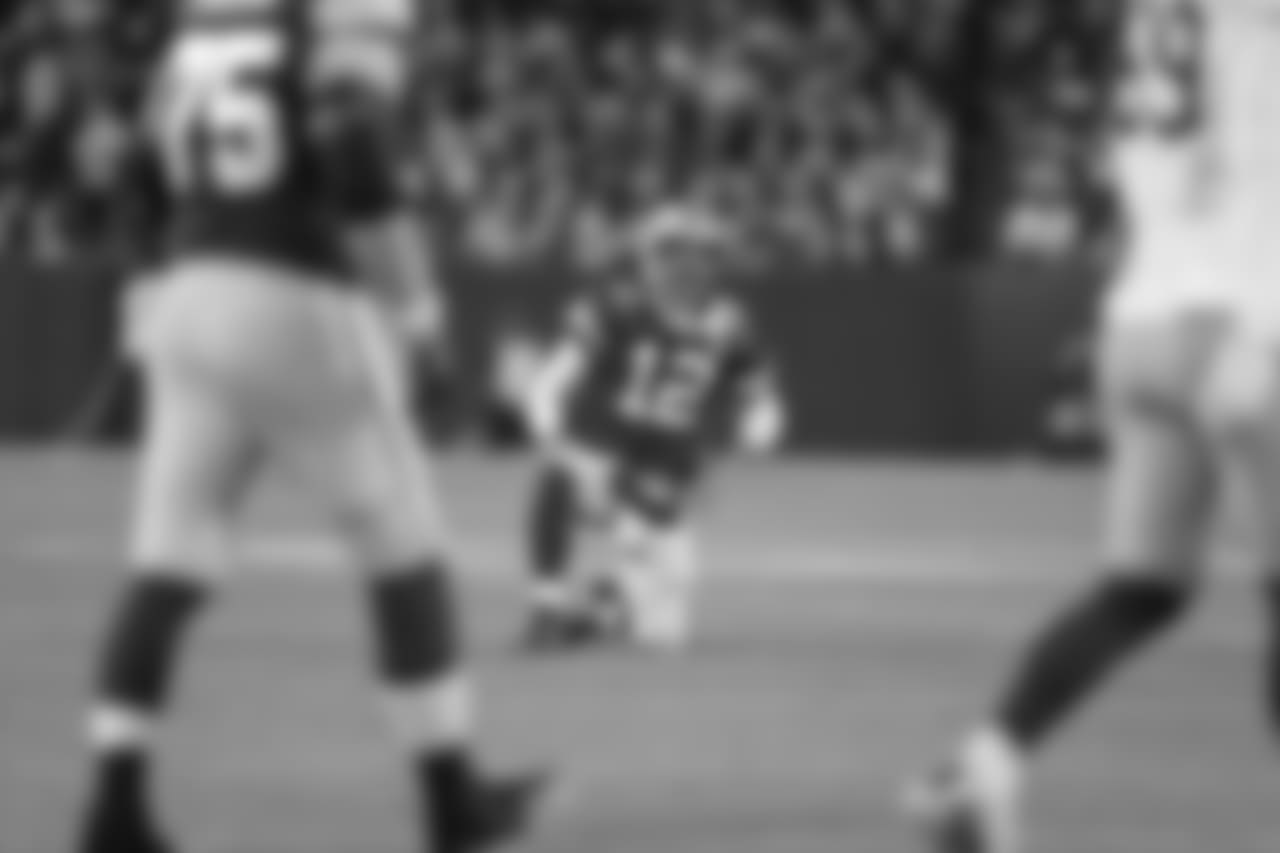 Green Bay Packers against the San Francisco 49ers during Monday night's game at Lambeau Field.